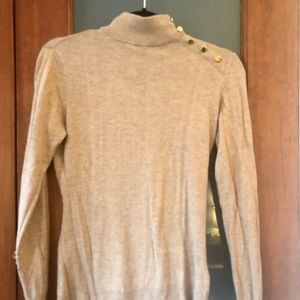 PRICE DROP! H&M Camel Fine-Knit Turtleneck